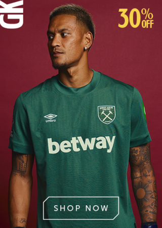Official West Ham United Store - buy West Ham Kit Online