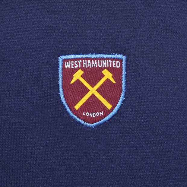 Adults Navy Full Zip Hoody