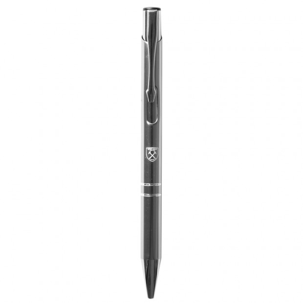 West Ham Chrome Crest Ballpoint Pen