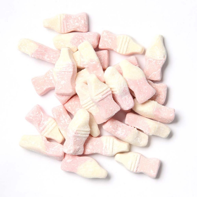 West Ham Strawberry Milk Bottles Sweet Bag