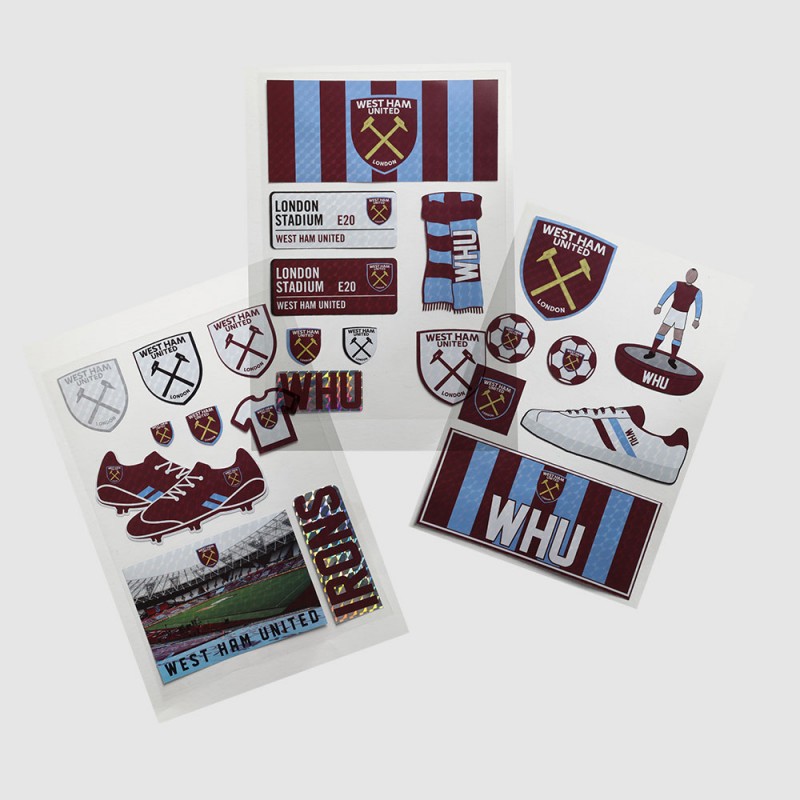 West Ham 24 Piece Sticker Set