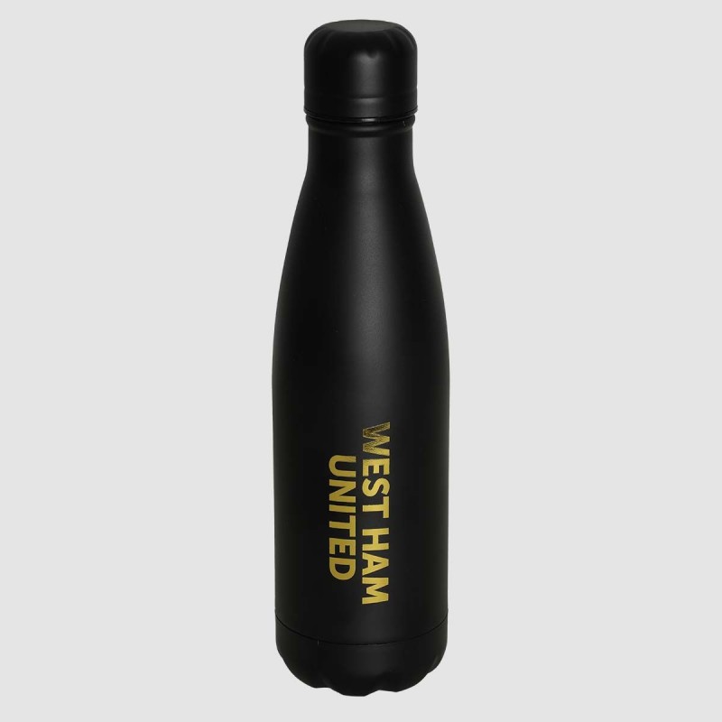 West Ham Black Thermal Bottle