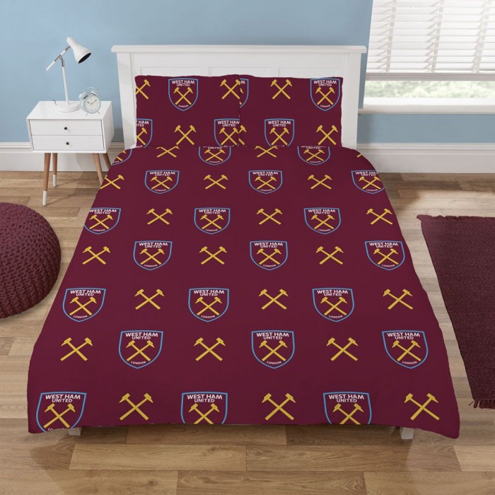 West Ham King Size Half & Half Duvet