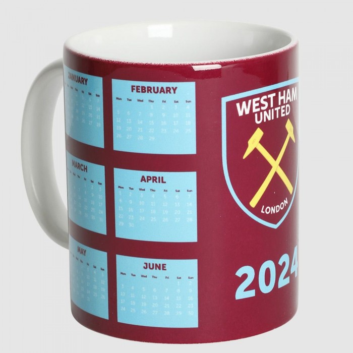 West Ham 2024 Calendar Mug