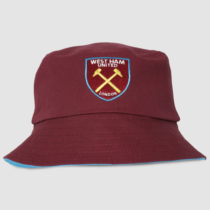 Reversible Bucket Hat - Claret/Blue