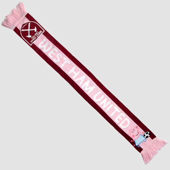 West Ham Peppa Pig Scarf