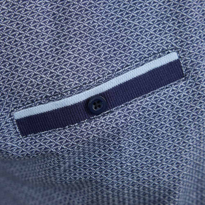 West Ham Denim Crest Polo - Blue