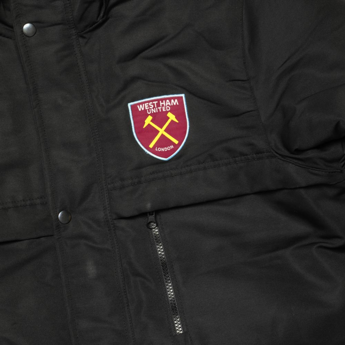 West Ham Multi Pocket Coat - Black