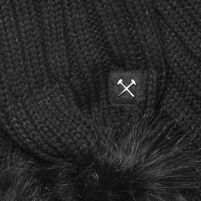 West Ham Womens Sequin Ribbed Scarf