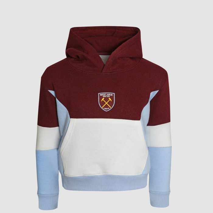 Infant Claret/Sky Crest Tracksuit