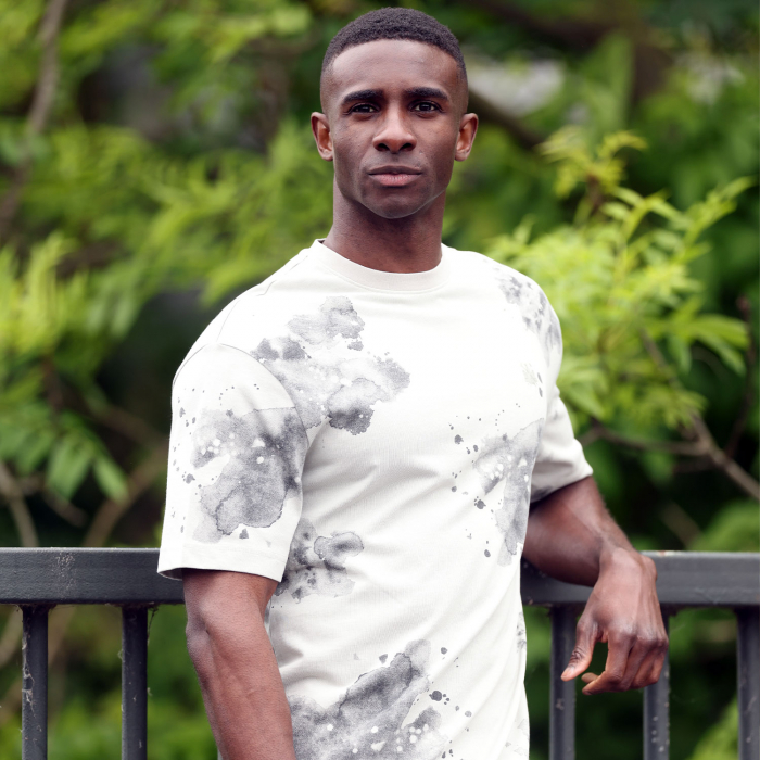 West Ham Splash Jersey T-Shirt - Ink