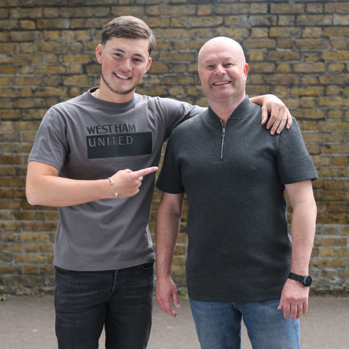 West Ham Stone Wash Pique Zip Polo - Ink