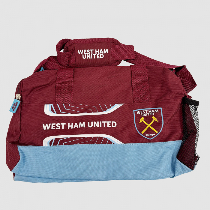 West Ham Flash Duffel Bag- Claret/Blue