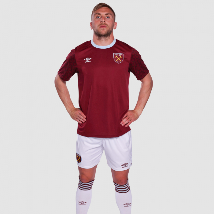West Ham 25/26 Adults Claret Pre-Match Jersey