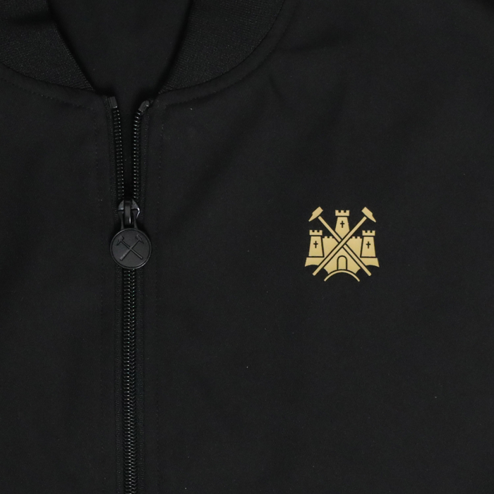 West Ham Black Castle Collection Jacket