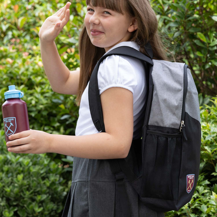West Ham Backpack - Black & Grey