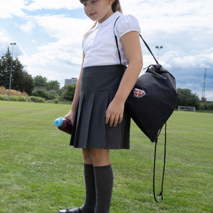 West Ham Gym Bag - Black & Grey