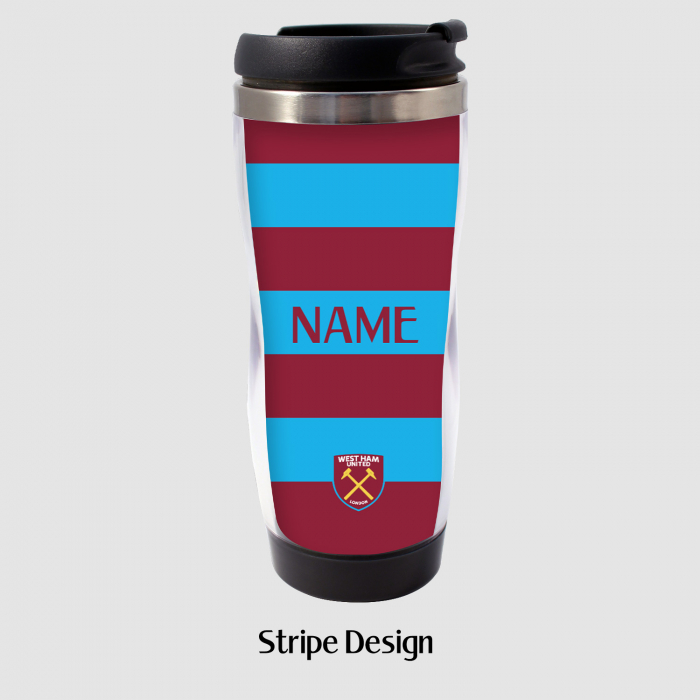 West Ham Personalised Travel Mug