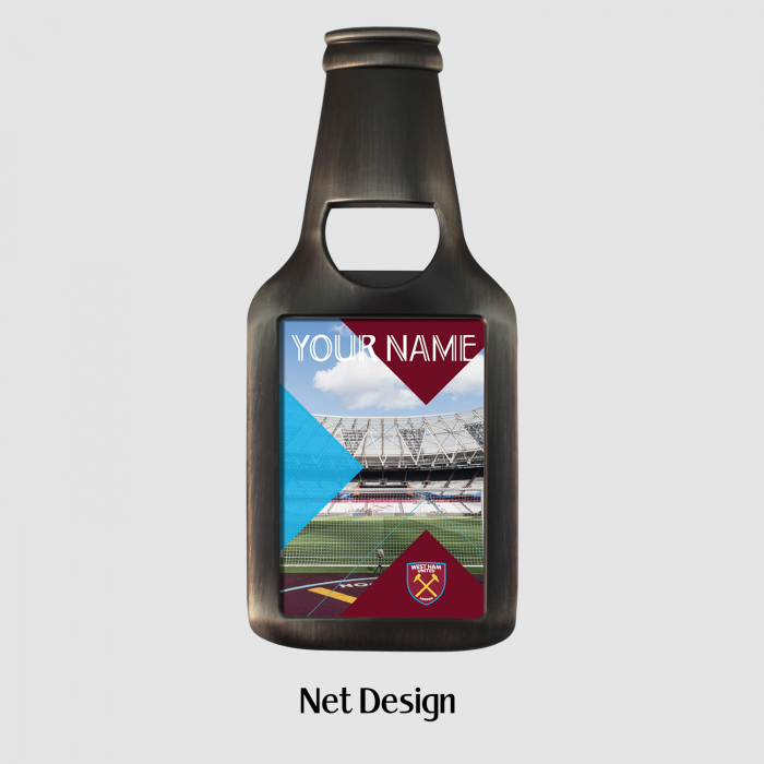 West Ham Personalised Bottle Opener