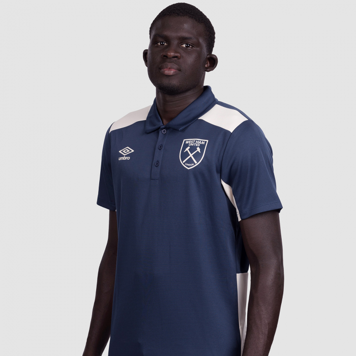 West Ham 25/26 Adult Navy Presentation PolyPolo