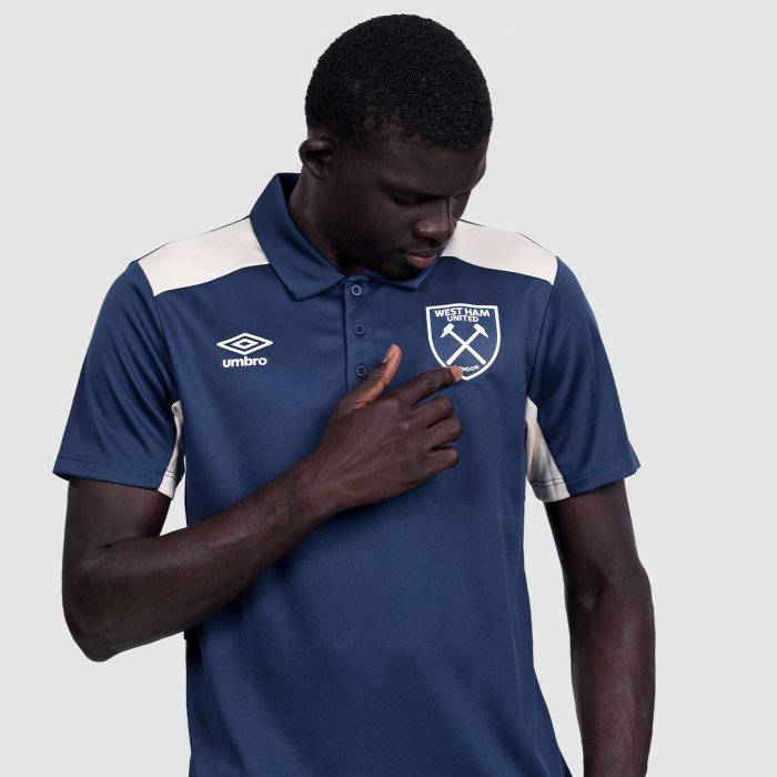 West Ham 25/26 Adult Navy Presentation PolyPolo