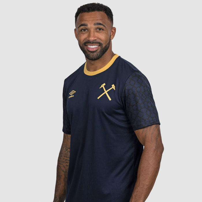 West Ham 25/26 Adults Navy Pre-Match Jersey