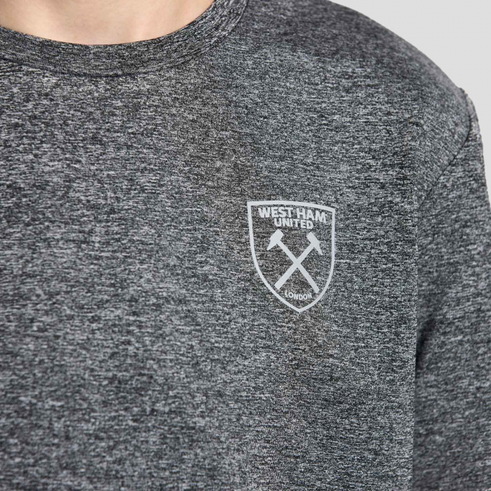 West Ham Junior Grey Space dye T-Shirt