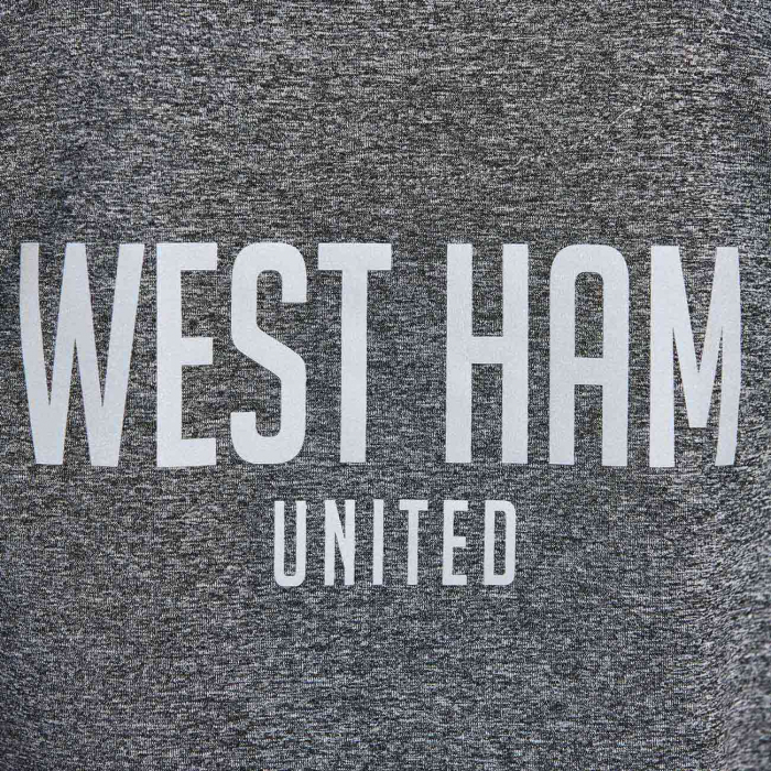 West Ham Junior Grey Space dye T-Shirt