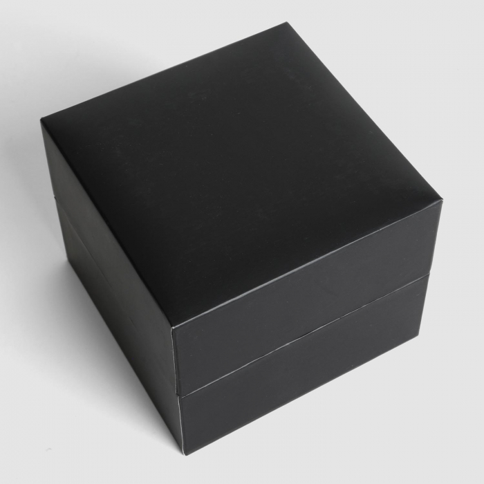 Black Silicone Strap Watch 
