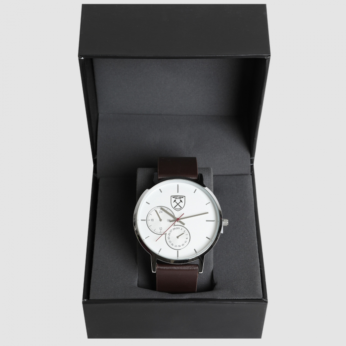 Brown Leather Watch 