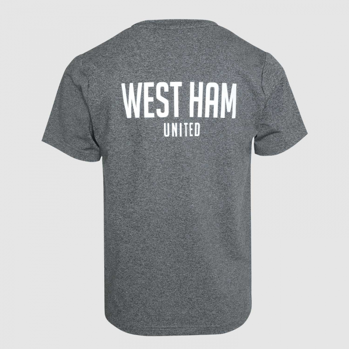 West Ham Junior Grey Space dye T-Shirt