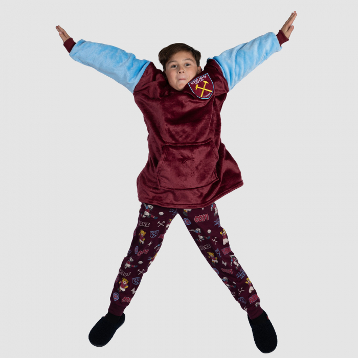 West Ham Junior Fleece Poncho