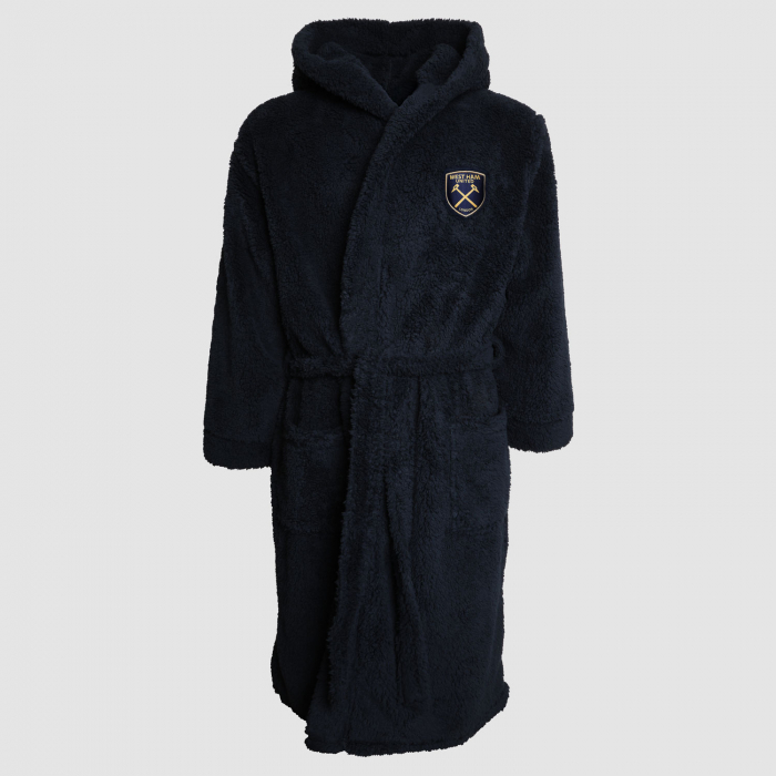 Adults Navy Dressing Gown