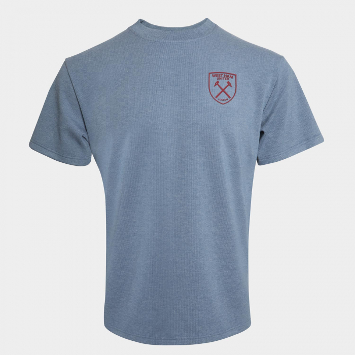 Mens Textured Short Sleeved Lounge Top