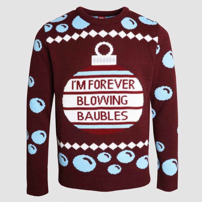 Adults I'm Forever Blowing Baubles Jumper
