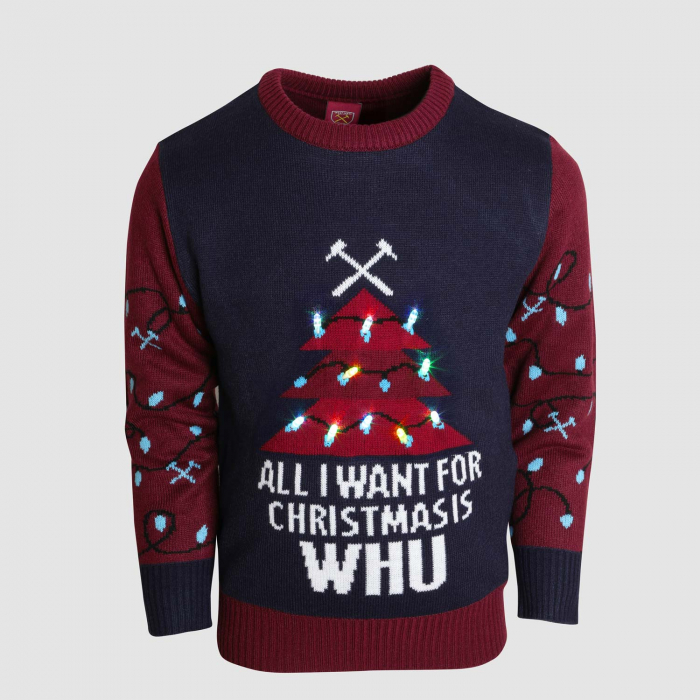 Junior Light Up Christmas Jumper