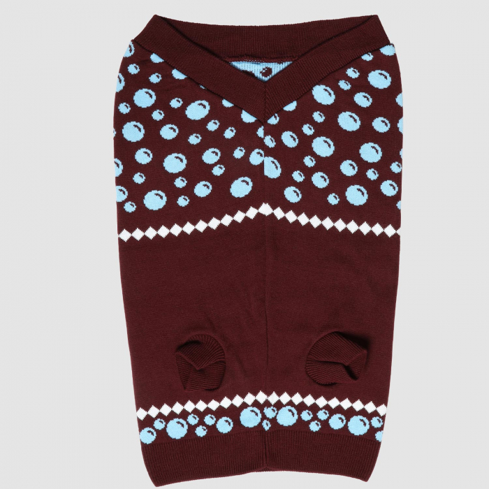 Dog Forever Blowing Baubles Christmas Jumper