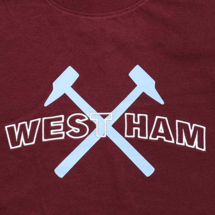 Adults Claret Hammers T-Shirt