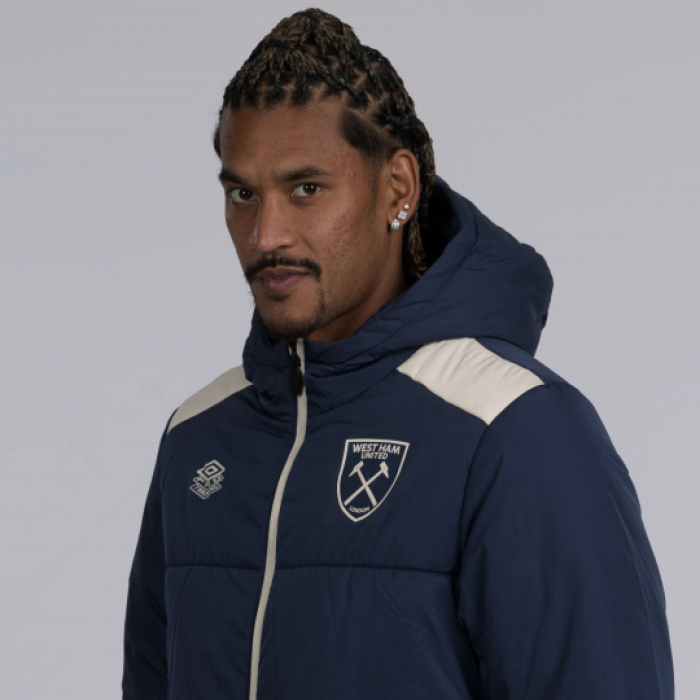 West Ham 25/26 Adults Navy Padded Jacket