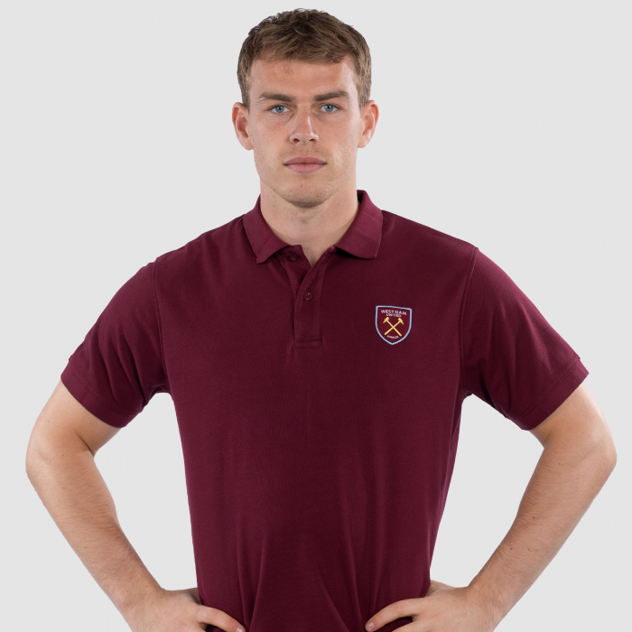 Club Classics - Adults Claret Polo