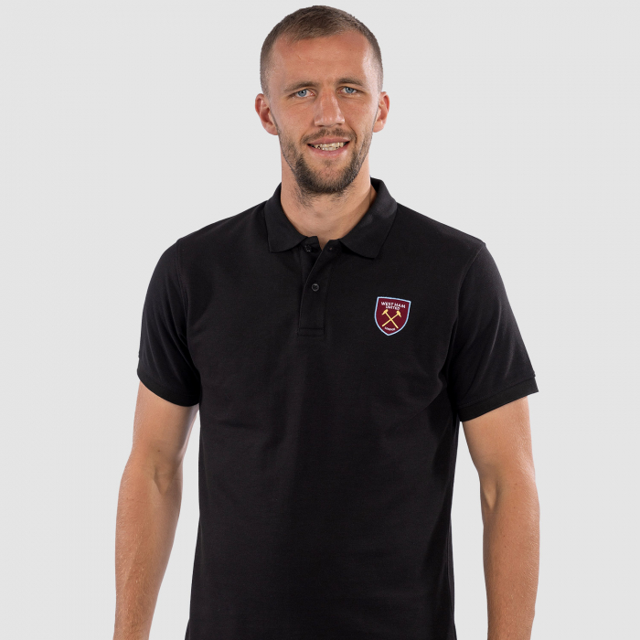 Club Classics - Adults Black Polo