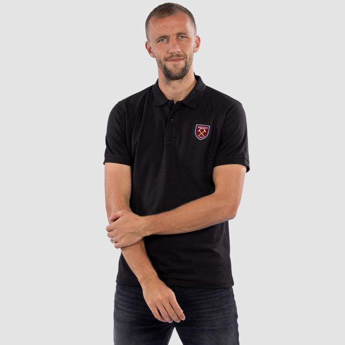 Club Classics - Adults Black Polo