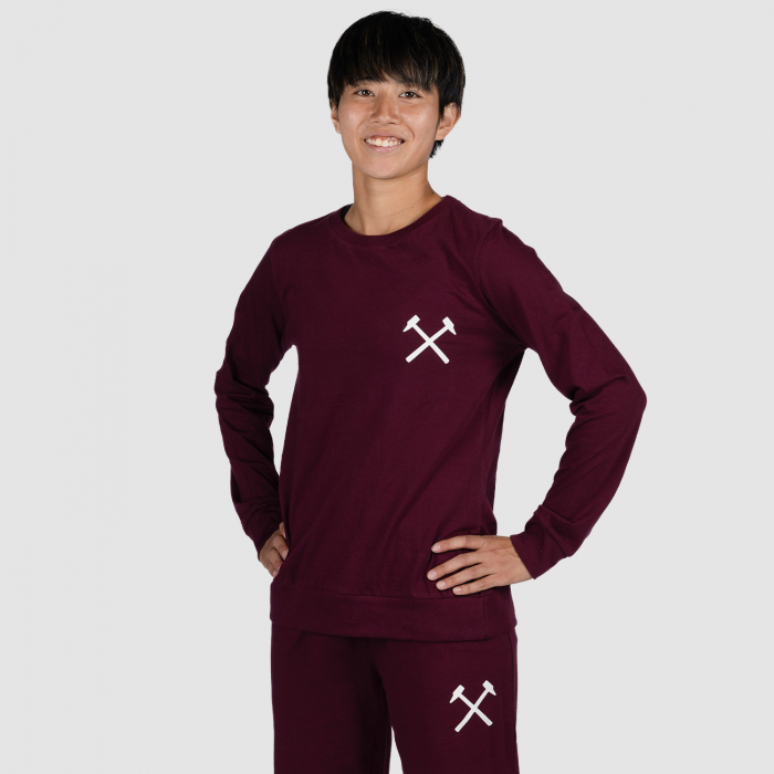 Womens Claret Pyjamas