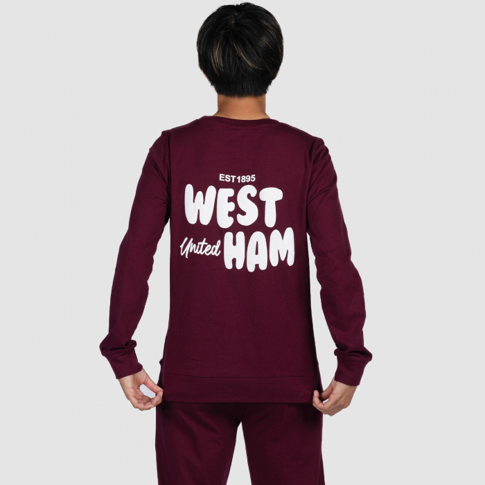 Womens Claret Pyjamas