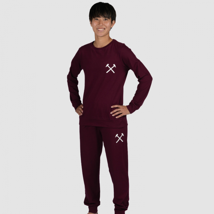 Womens Claret Pyjamas