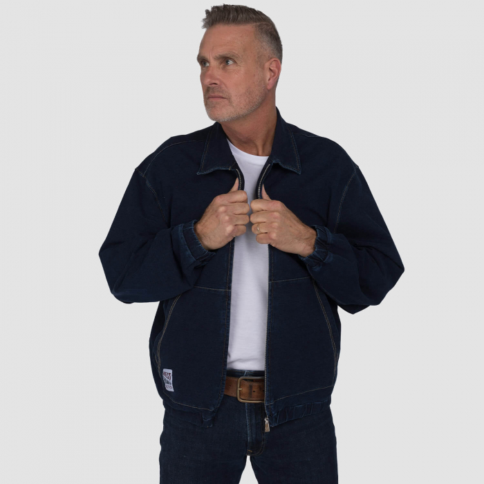 Adults Indigo Bomber Jacket
