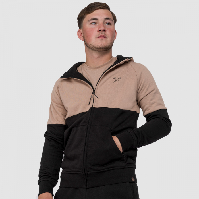 Hammers Collection - Black/Stucco Full Zip Hoodie