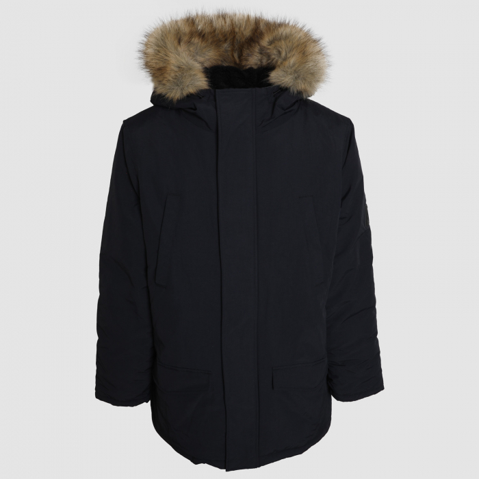 Adults Black Parka