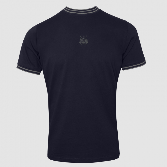 Adults West Ham Castle Collection T-Shirt - Navy