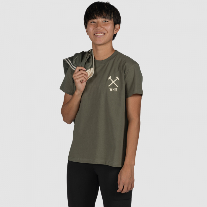 Womens Olive Hammers T-Shirt